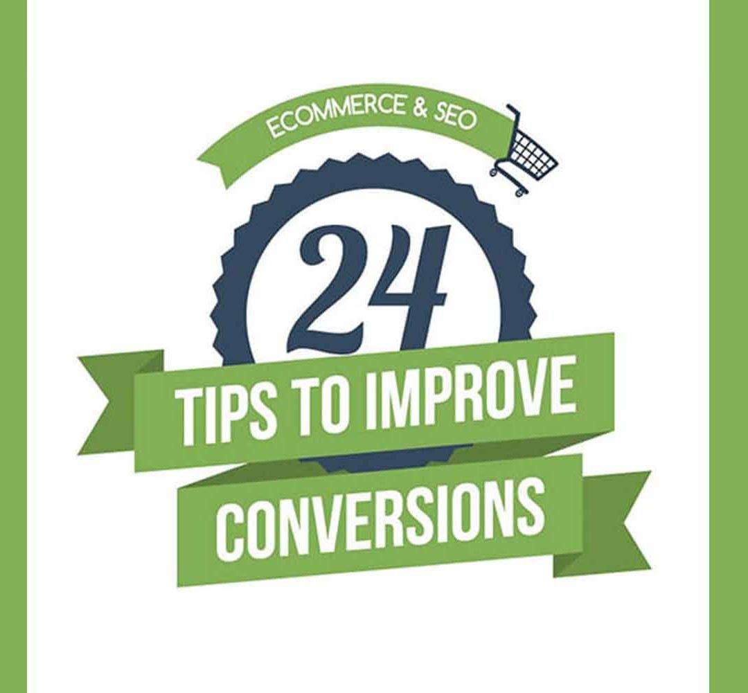 24 ecommerce tips to drive more sales (infographic)