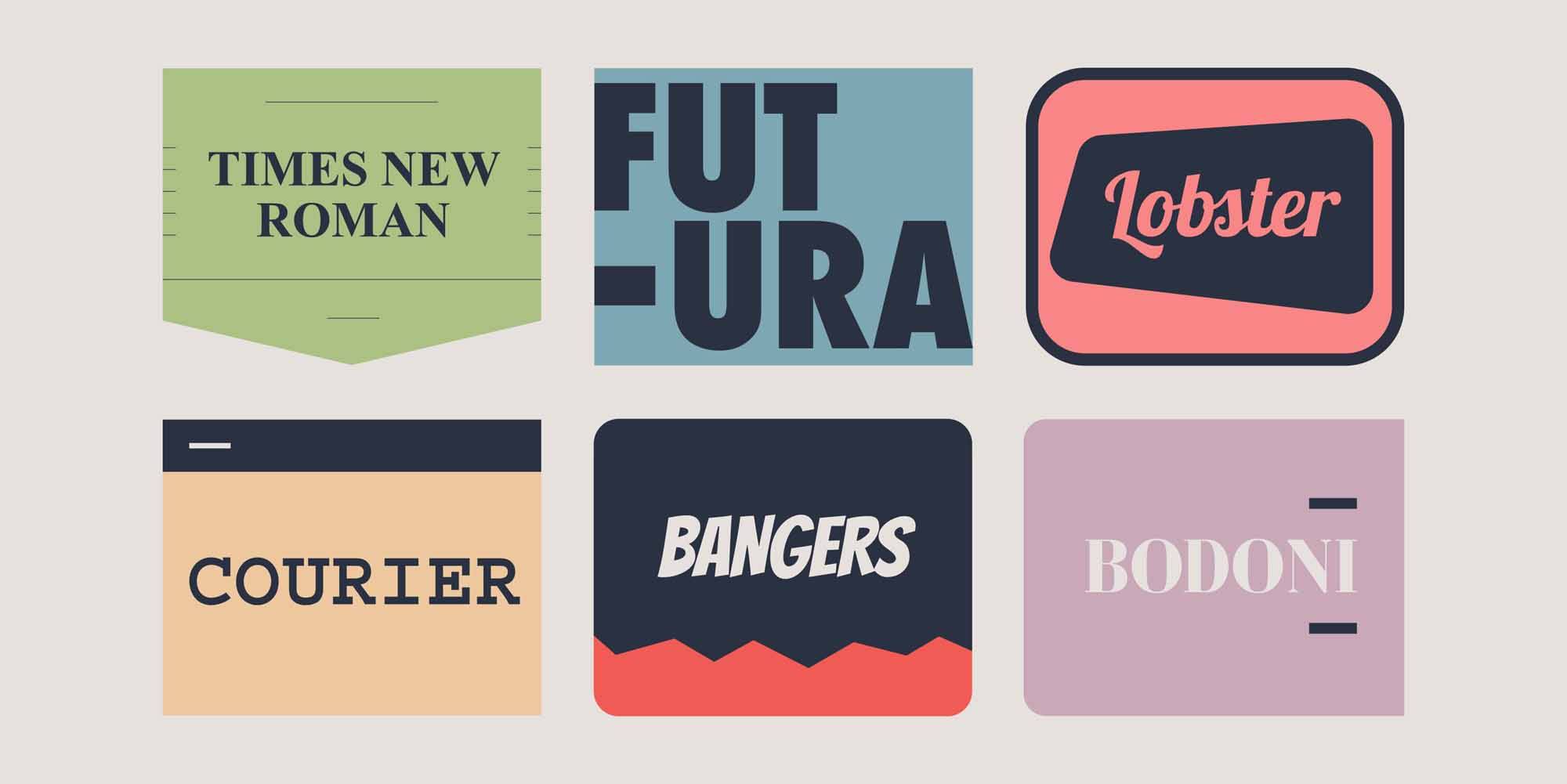 What your website font says about you