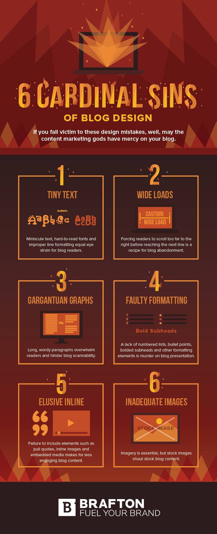 Blog Design Mistakes - Midas Creative