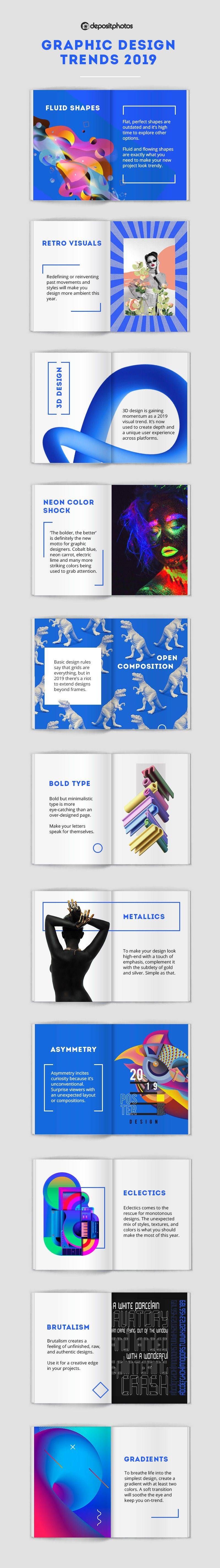 graphic design trends 2019 infographic Midas Creative