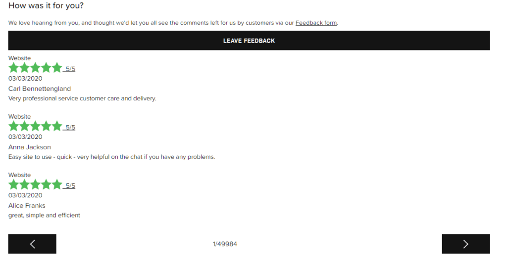 Conversion Feedback - Midas Creative
