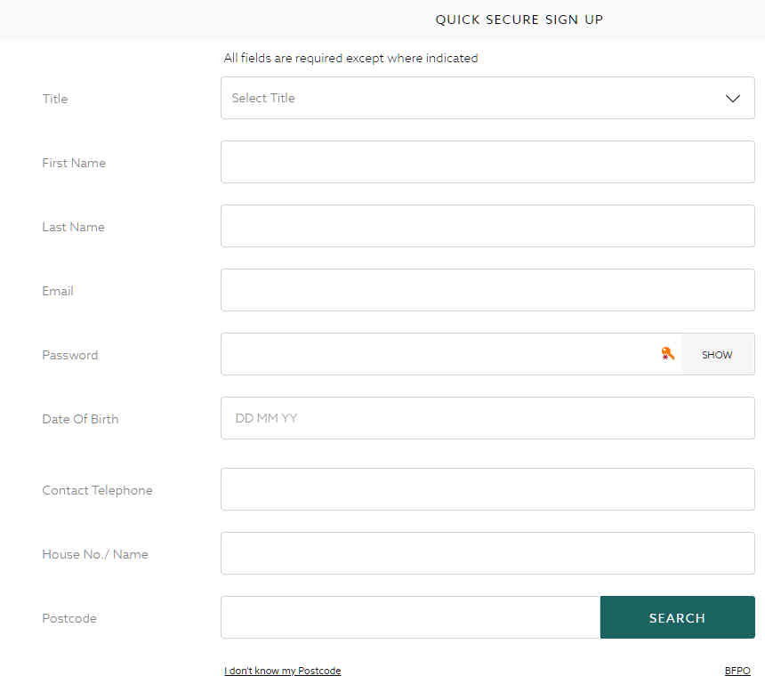 Registration can help with website conversion rate - Midas Creative
