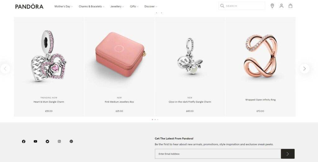 Pandora Sign Up - Midas Creative